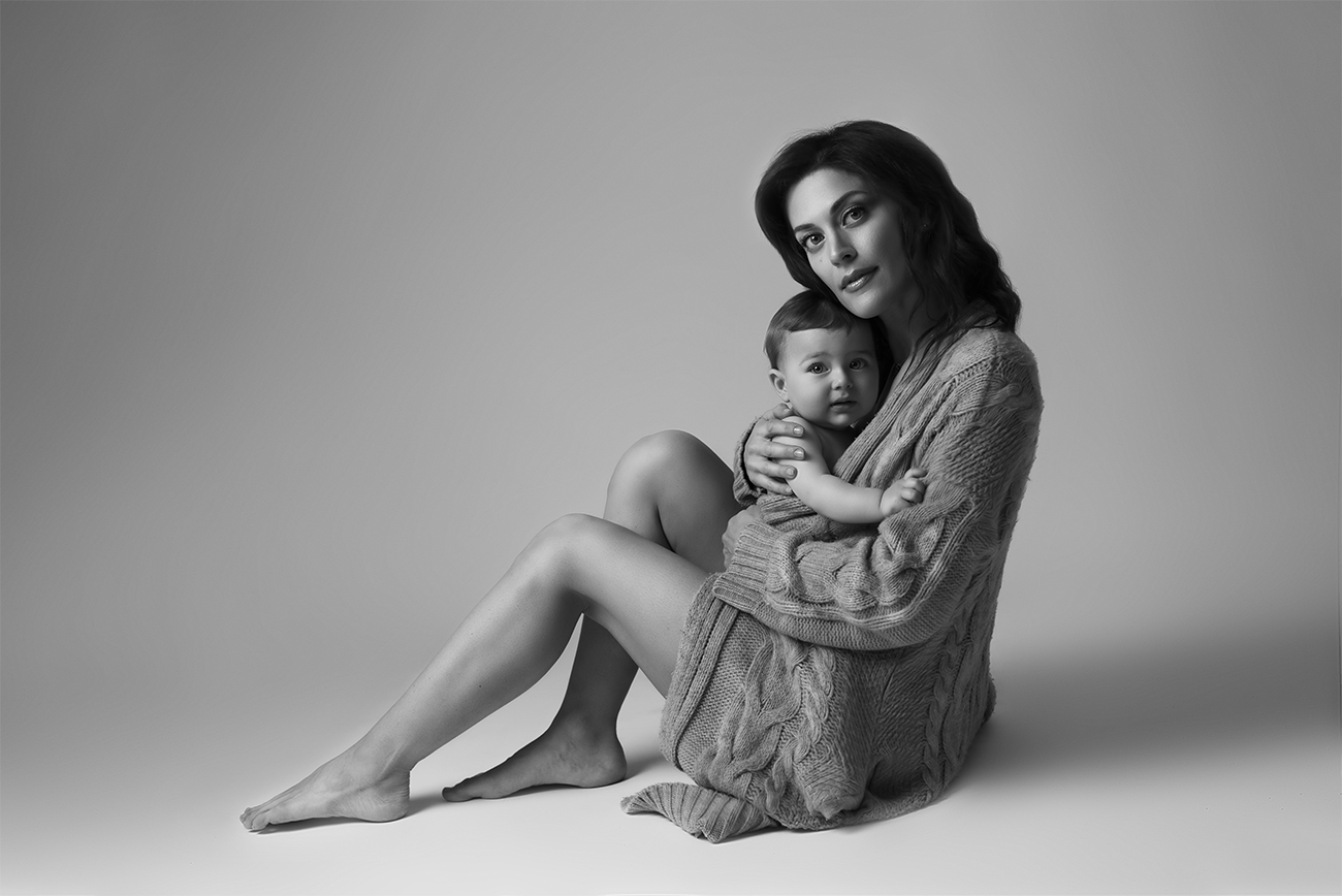 Foto mamma e bimbo a Vicenza